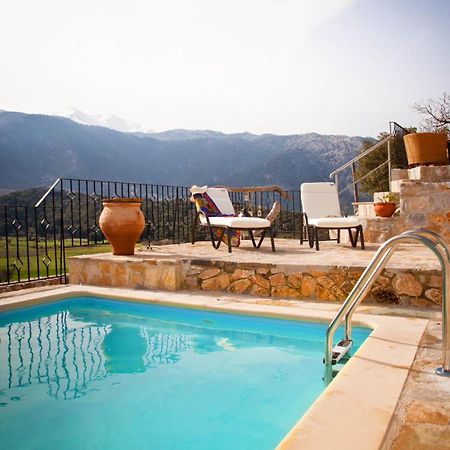 Stone Built Villa Galatia, Poolside & Perfect View Kares Экстерьер фото
