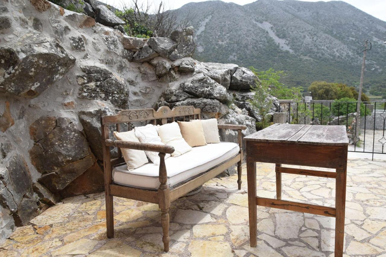 Stone Built Villa Galatia, Poolside & Perfect View Kares Экстерьер фото