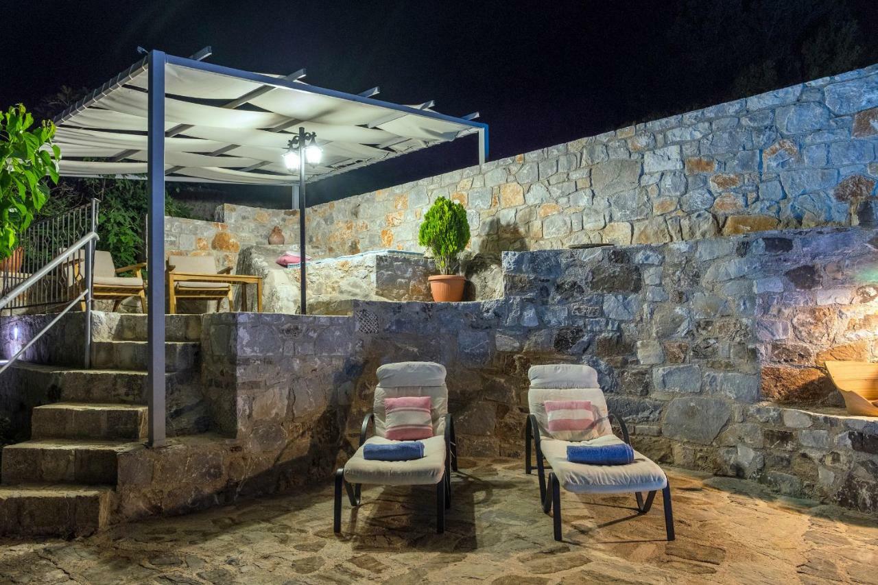 Stone Built Villa Galatia, Poolside & Perfect View Kares Экстерьер фото