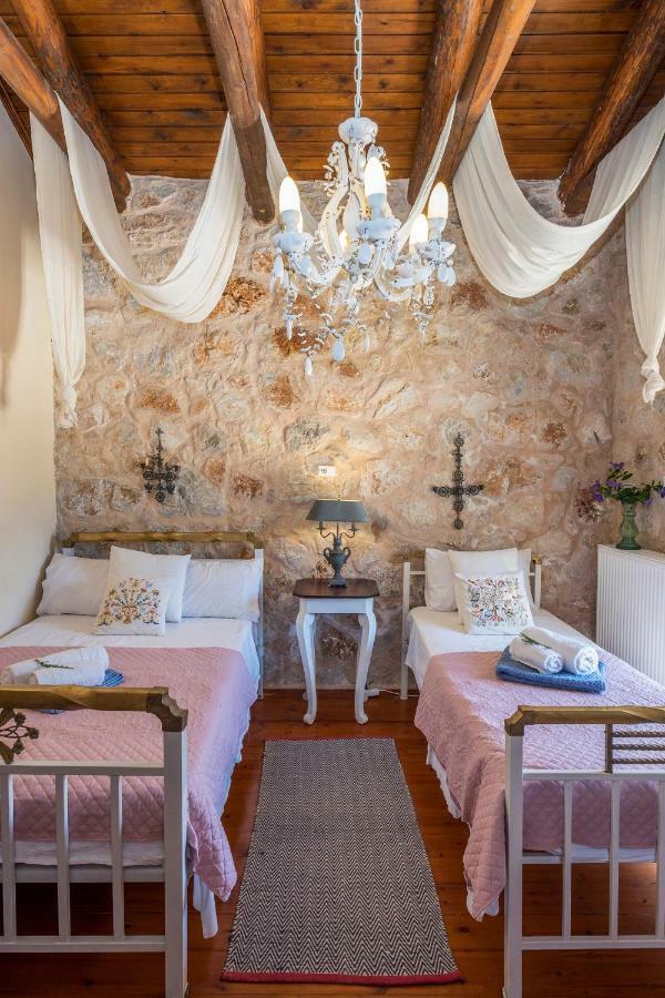 Stone Built Villa Galatia, Poolside & Perfect View Kares Экстерьер фото