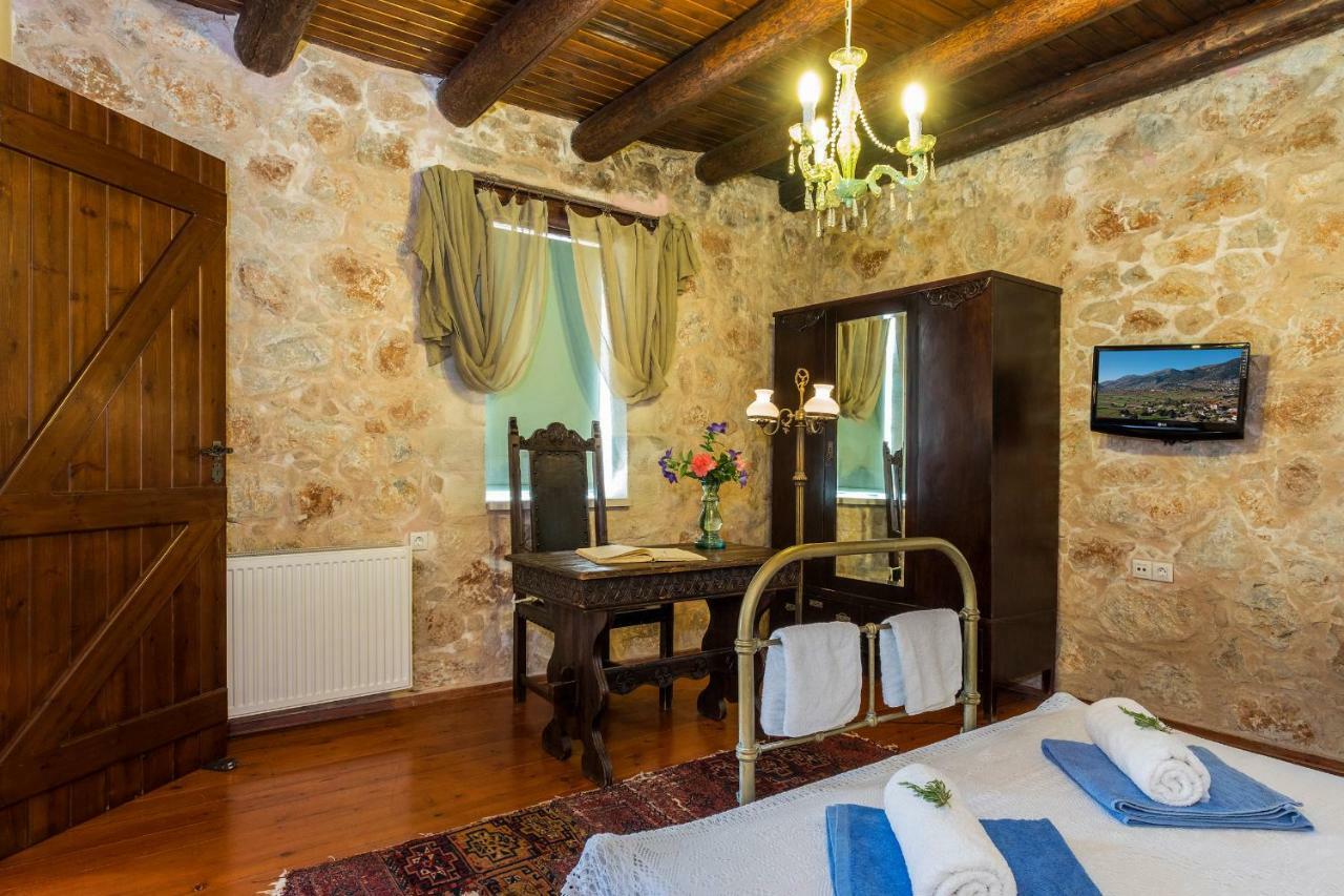 Stone Built Villa Galatia, Poolside & Perfect View Kares Экстерьер фото